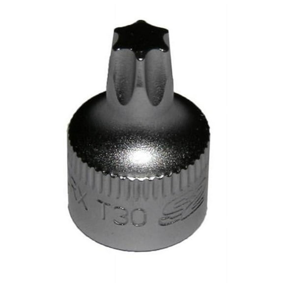VIM Tools VIM-HCT30 0.5 Cut T30 Torx Driver - 0.25 in. Square Drive - 0.75 in. OAL, S2 Steel