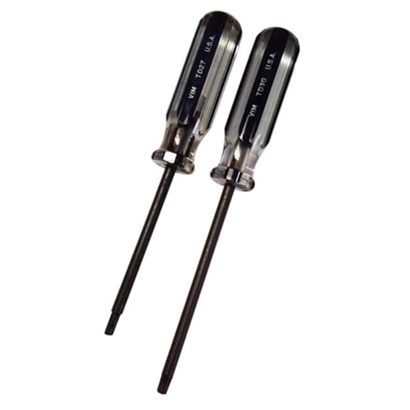 VIM Tools VITD2730 Torx Screwdriver Set for TD27 & TD30