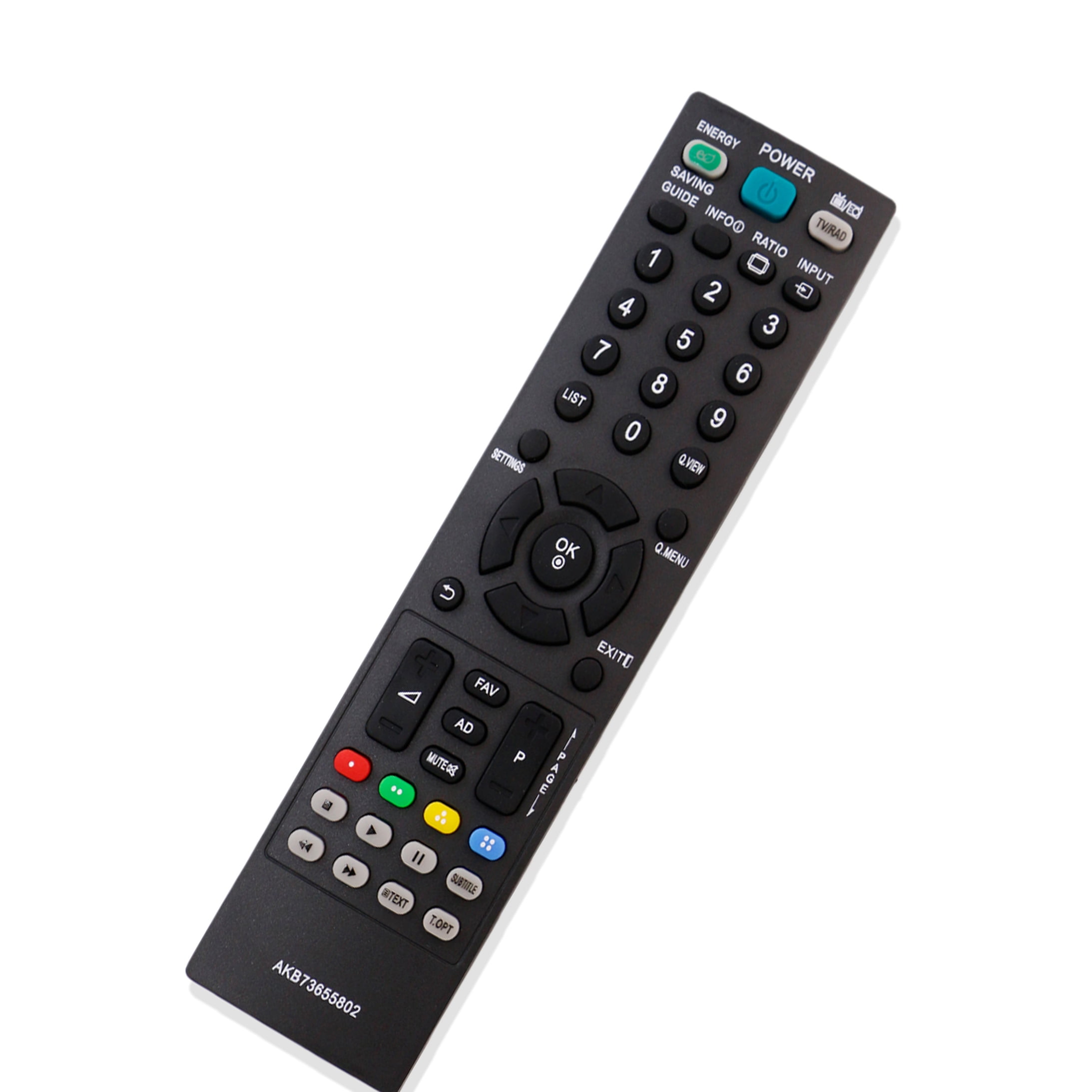 VINABTY AKB73655802 Replace Remote fit for LG TV 26LT360C 32LS3500
