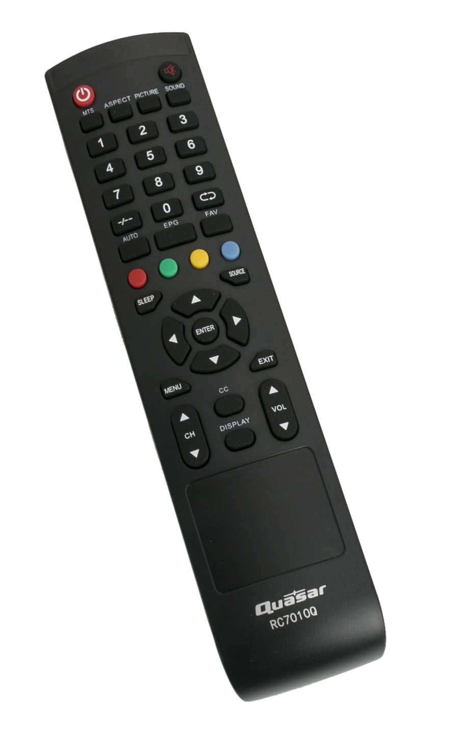 VINABTY RC7010Q Remote for Quasar LED TV SQ3202 SQ5003 SQ5002 SQ2400