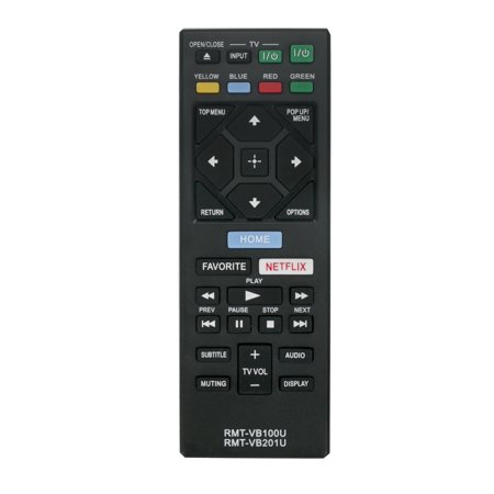 VINABTY RMT-VB100U RMT-VB201U Replaced 2in1 Remote fit for Sony Blu-Ray DVD Player BD Disc UBP-X700 BDPBX150 BDPS5500