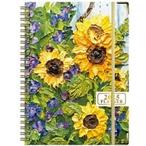 VINAUO 2025 Planner, Jan. 2025 - Dec. 2025, Weekly and Monthly Planner 2025 , Planner/Calendar 2025, 6.3" x 8.4", Planner with Hardcover  Back Pocket   Thick Paper   Twin-Wire Binding
