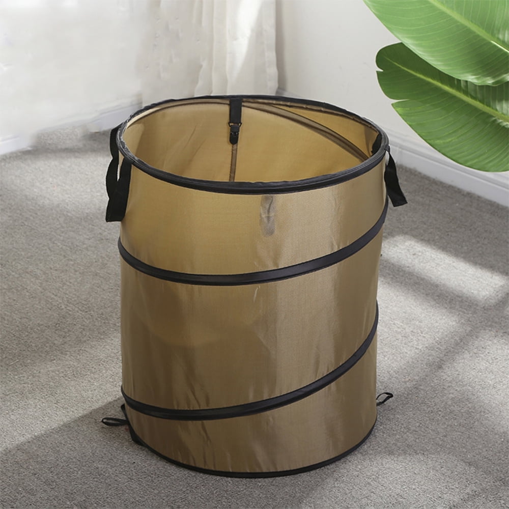 30 Gallon Outdoor Camping Portable Rubbish Bin With Handles