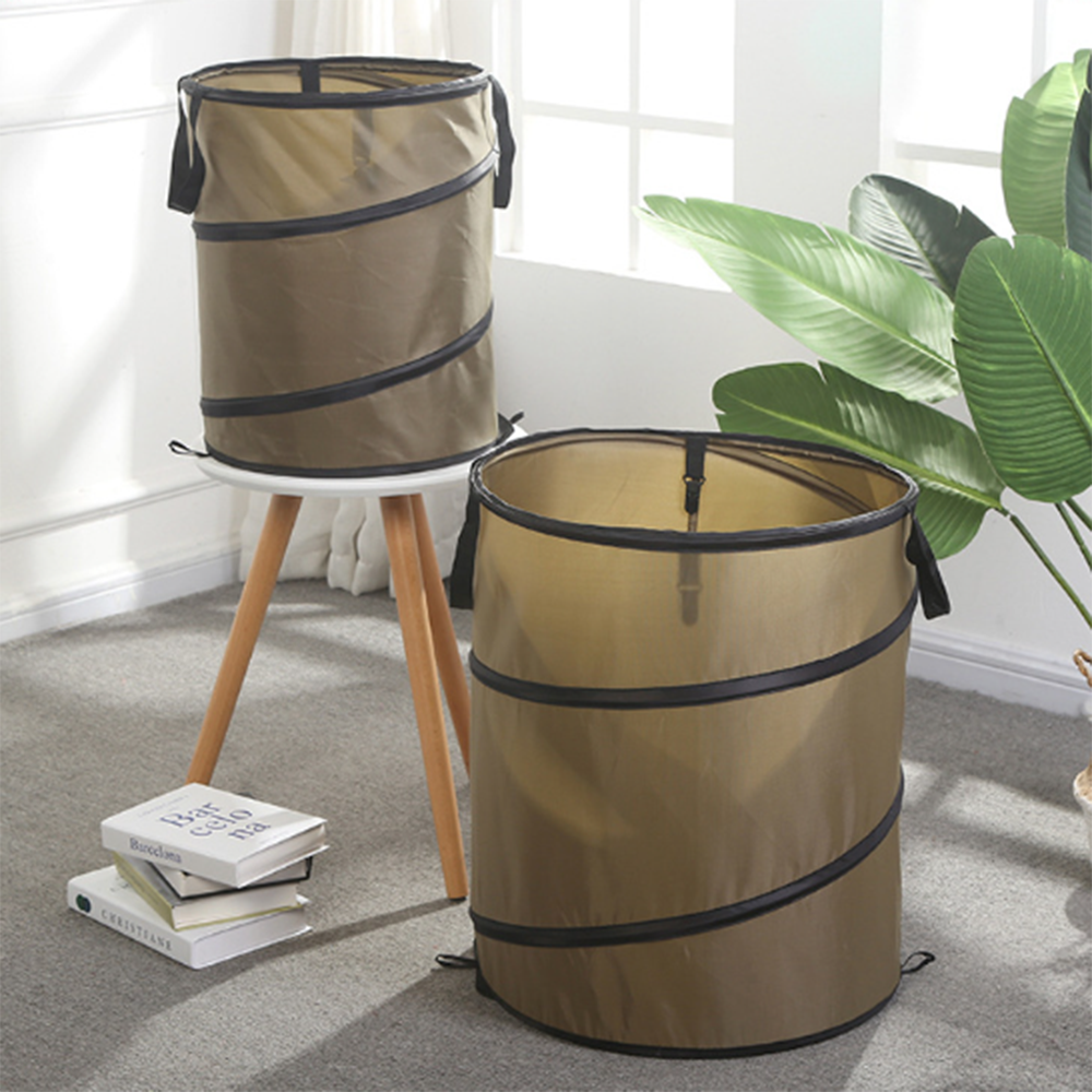 VINAUO 24 Gallon Camping Garbage Can,Popup Garbage Can,Reusable