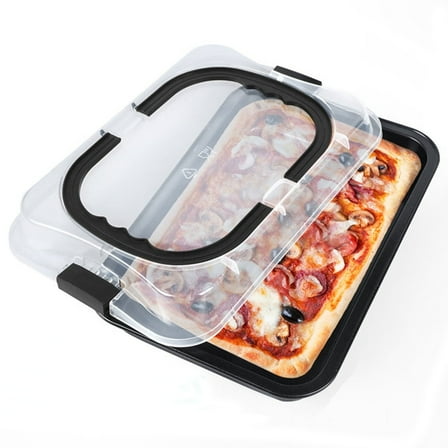 VINAUO 9x13 in Baking Pan with Lid and Handle, Non-Stick Cake Pan With Lid , Rectangle Brownie Pan Perfect for Transporting and Serving Cakes,Brownies,Lasagna