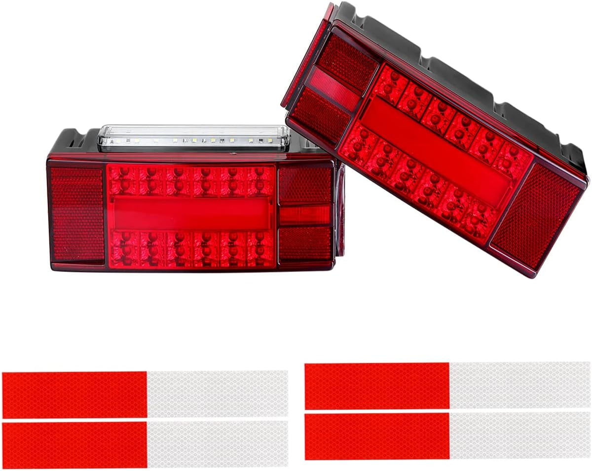 VINAUO Boat Trailer Lights,Trailer Lights,Submersible Trailer Lights