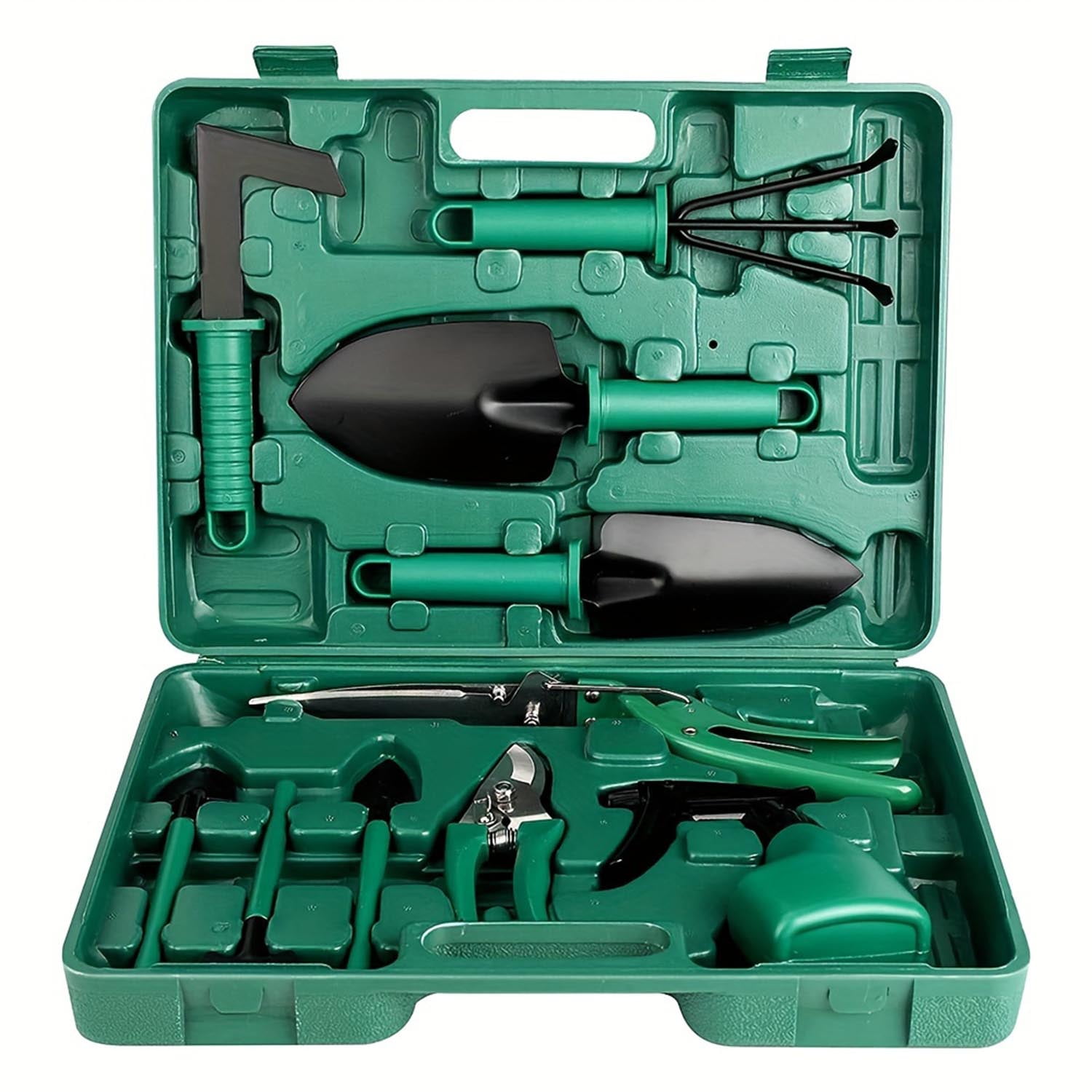 VINAUO Garden Tools Set , 10 Piece Gardening Kit for Garden Outdoor