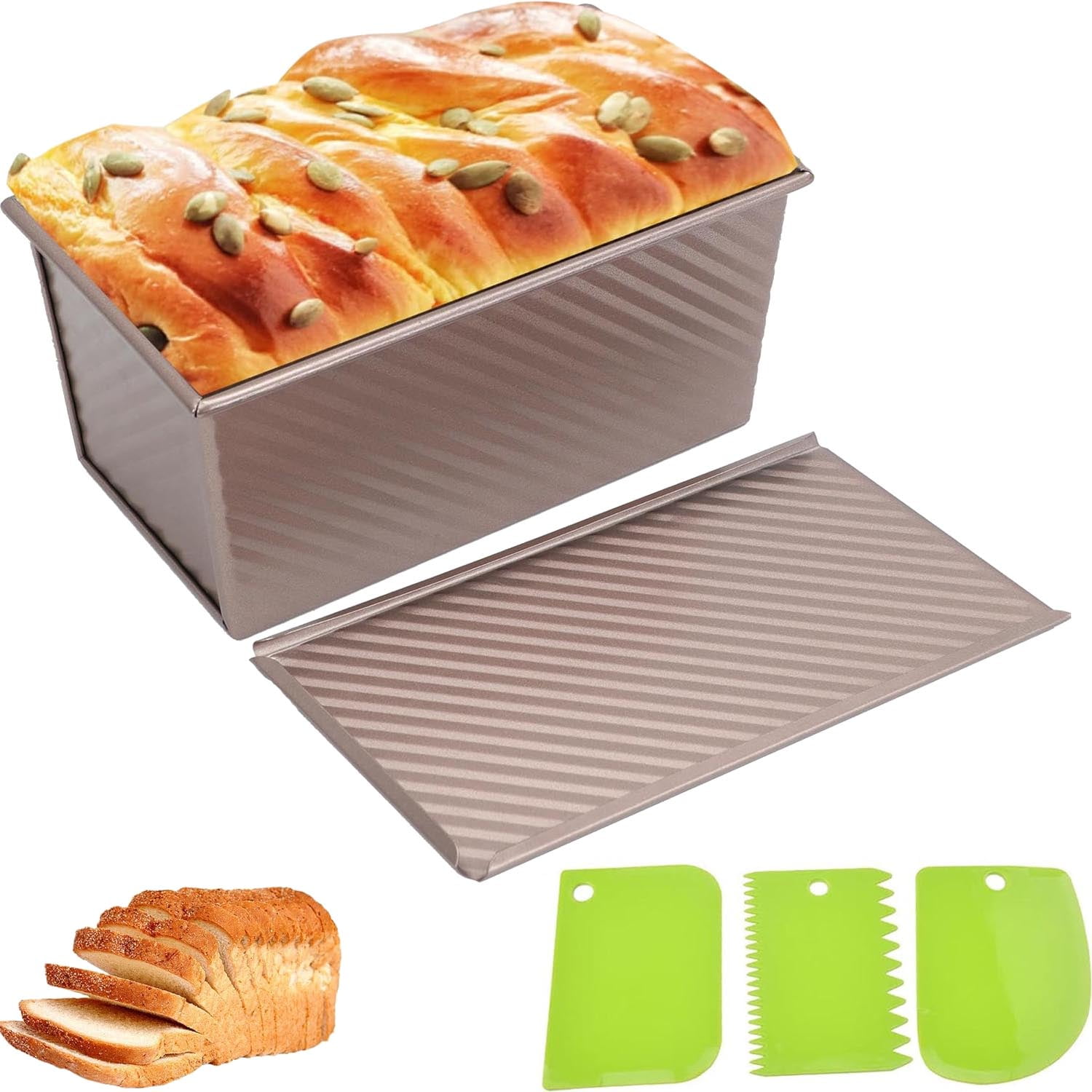 pullman loaf standard bread pan