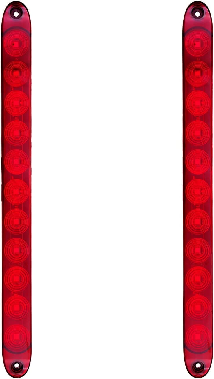 4X 48-SMD 3157 3156 3057 4157 Super RED LED Brake Tail Stop Lights For Chevrolet