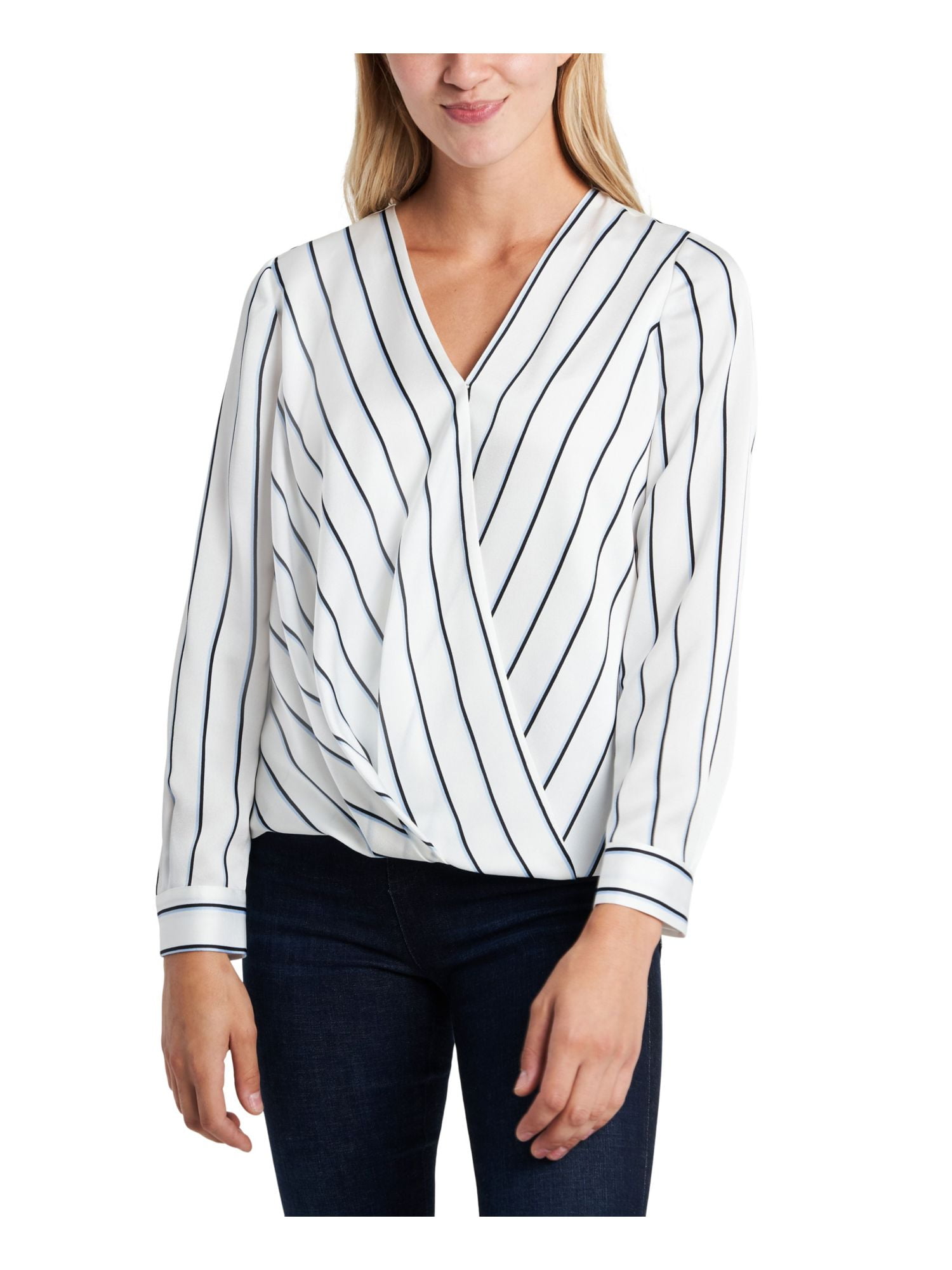 vince camuto striped top