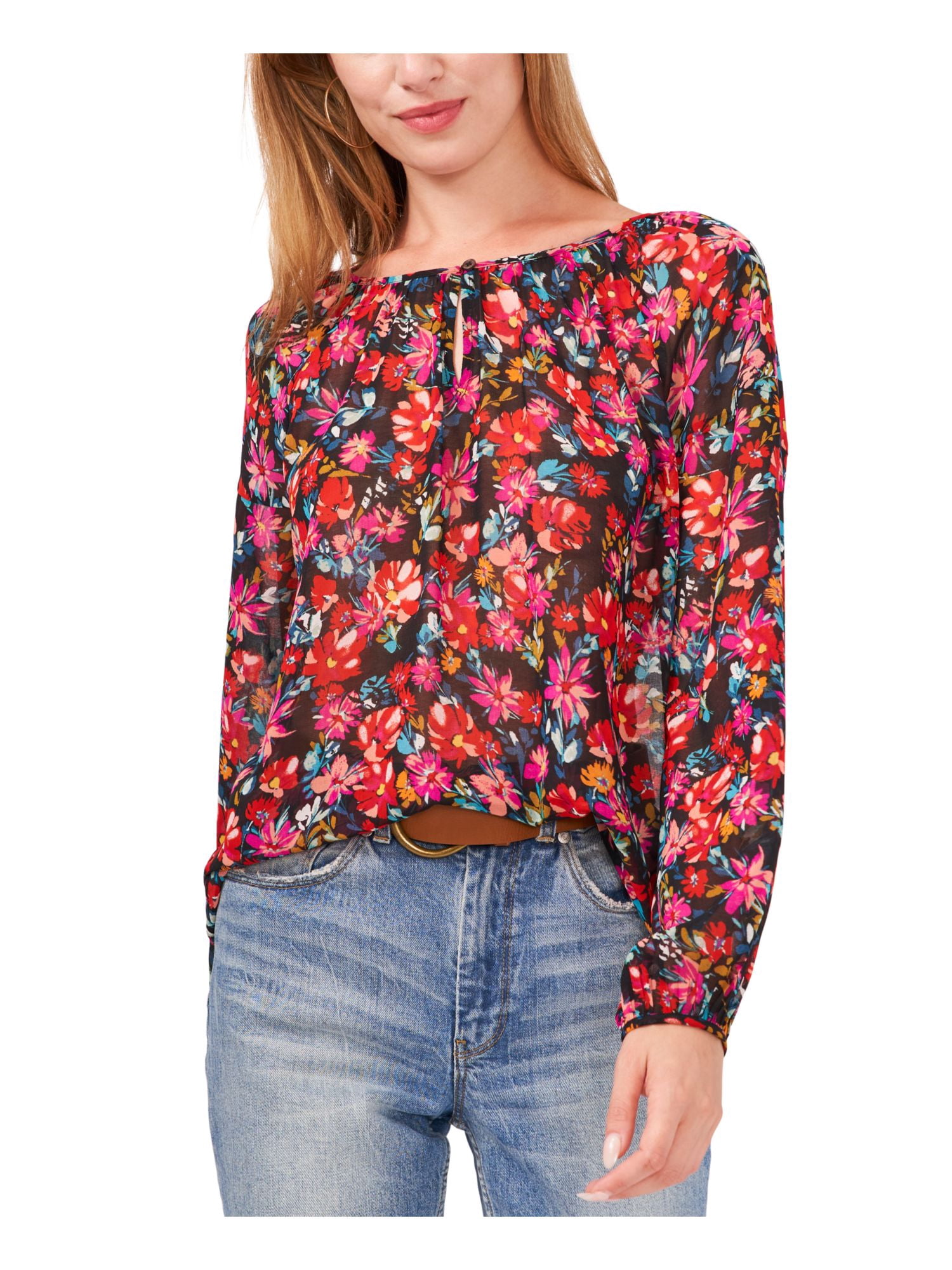 vince camuto floral top