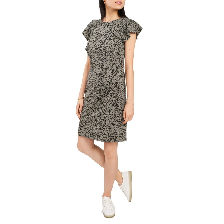 Vince camuto flutter sleeve cheap dress