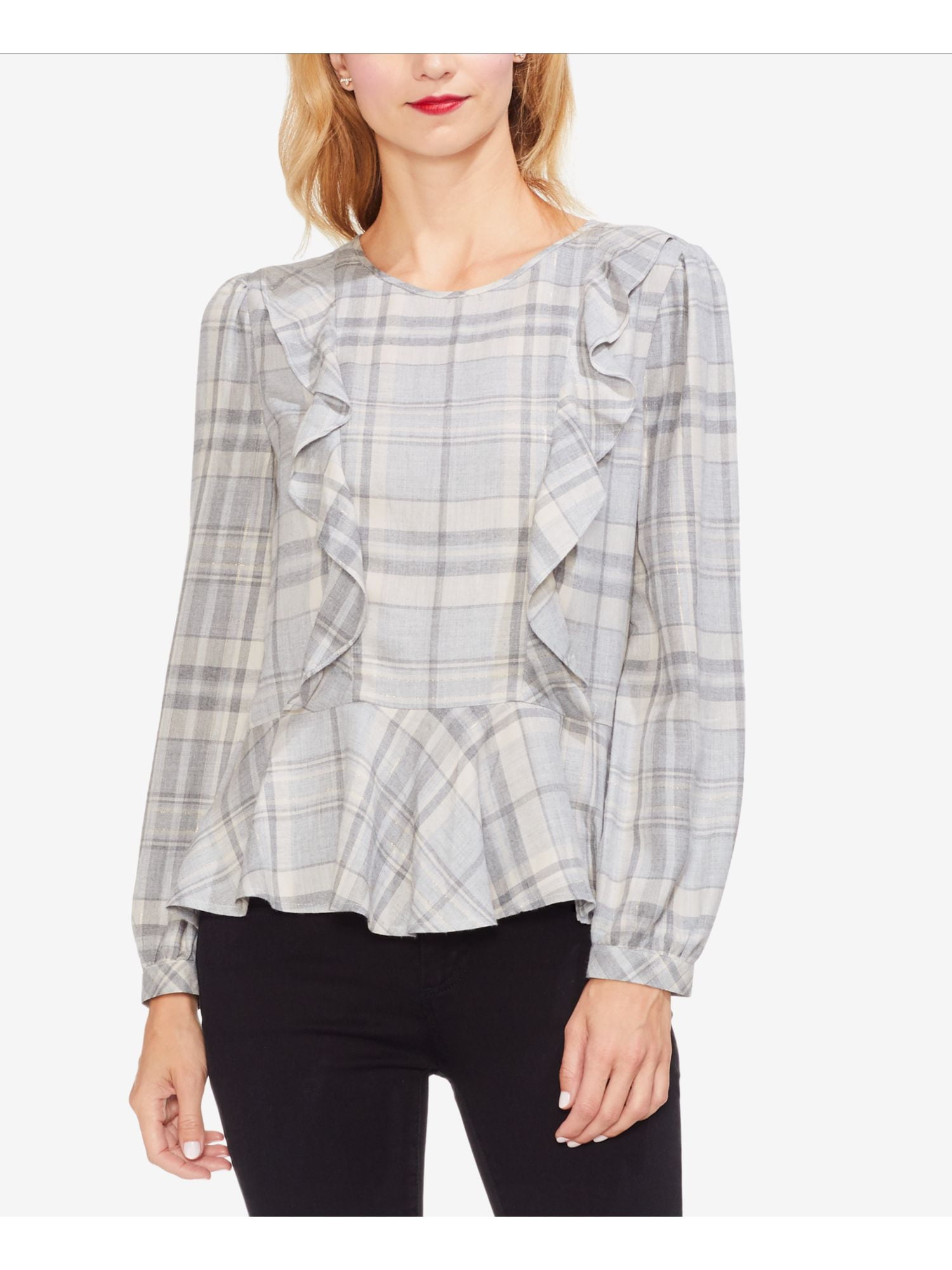 vince camuto peplum top