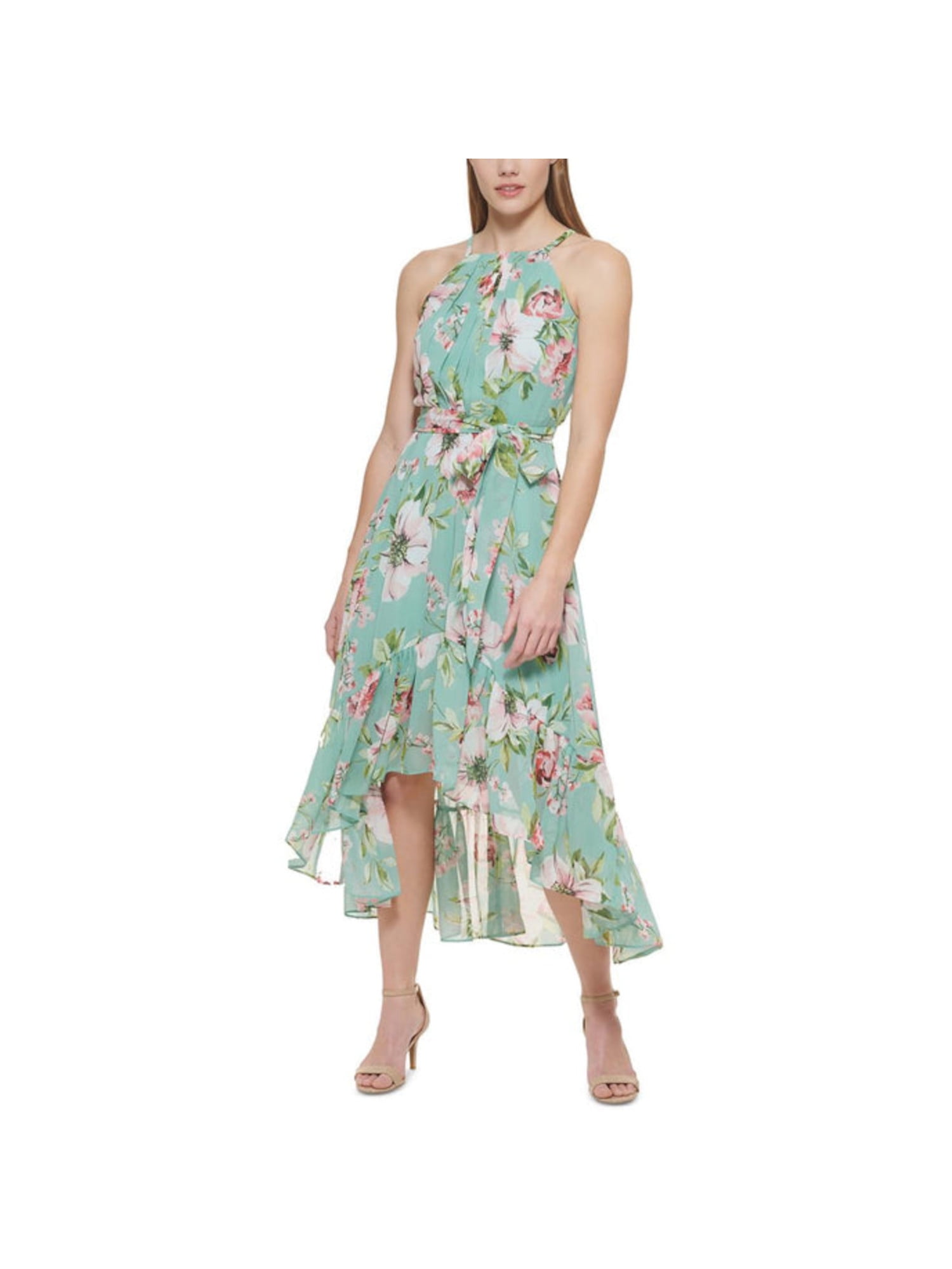 edikted scarf halter open back mini dress Edikted Women's Claire Backless Halter Mini Dress main image 0