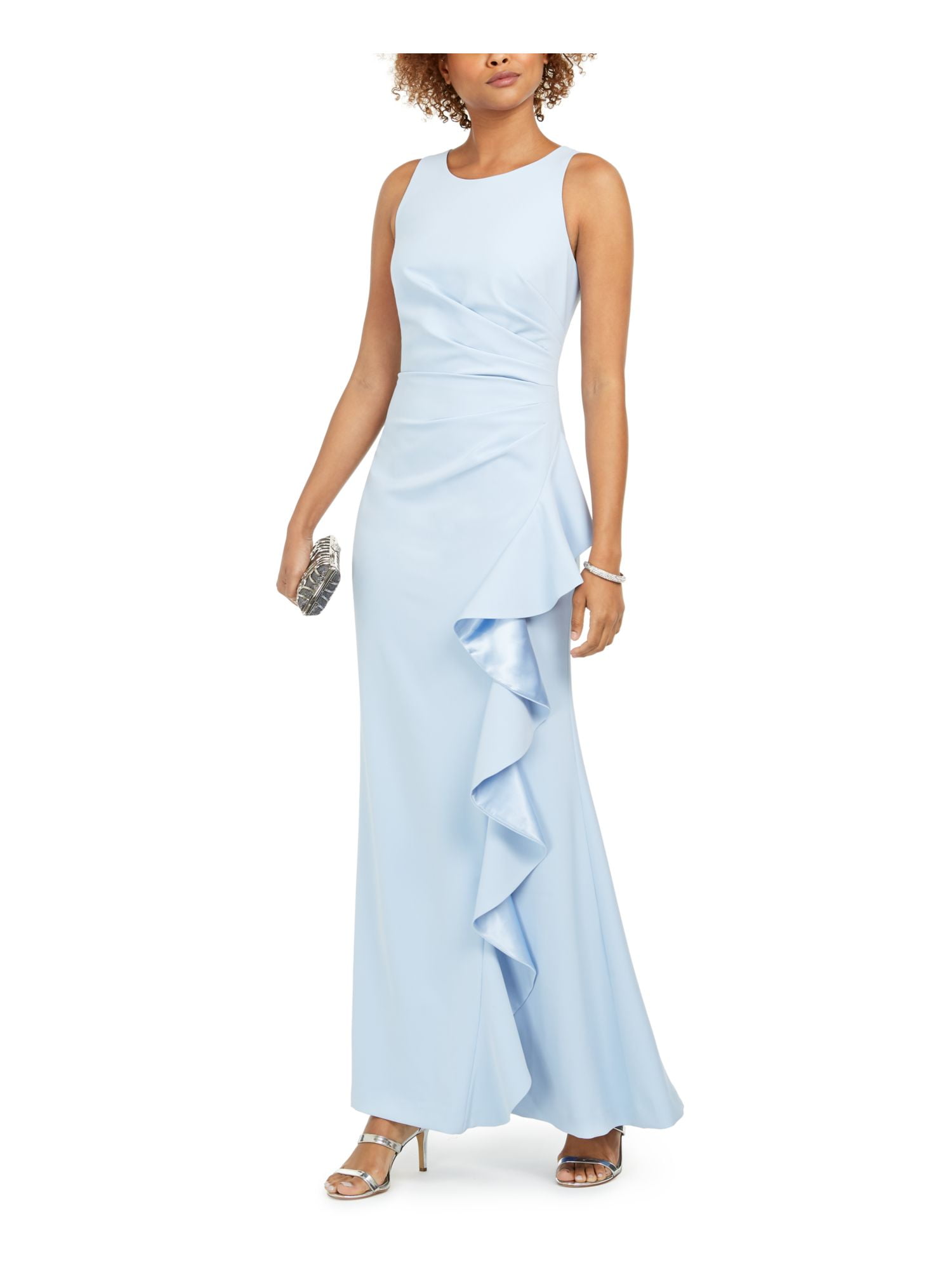 Vince camuto ruched shop evening dress