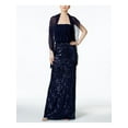thumbnail image 1 of VINCE CAMUTO Womens Navy Sequin Blouson G  Strapless Full Length Blouson Dress 4, 1 of 2
