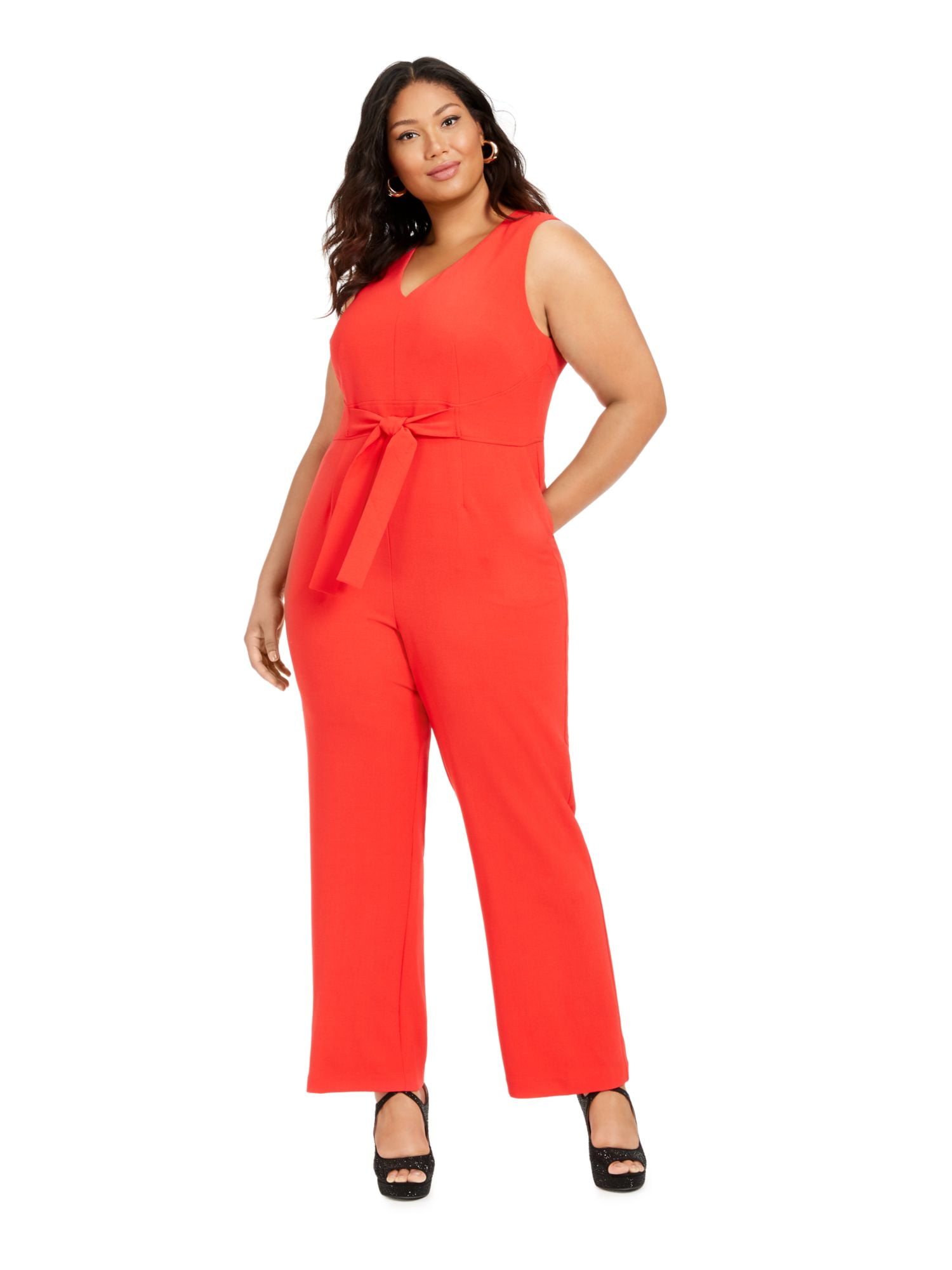 Vince camuto cheap denim jumpsuit