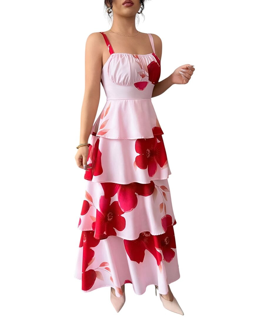 VINCENT womens Silvia Rufino Maxi Dress, 10
