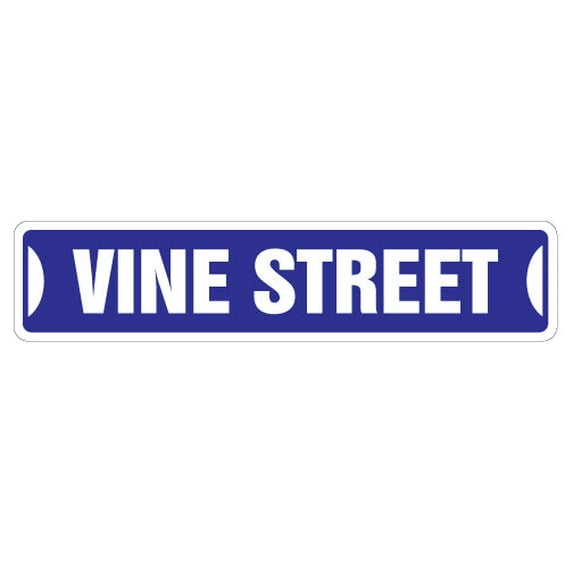 VINE Street Sign hollywood california london LA Los | Indoor/Outdoor | 36" Wide