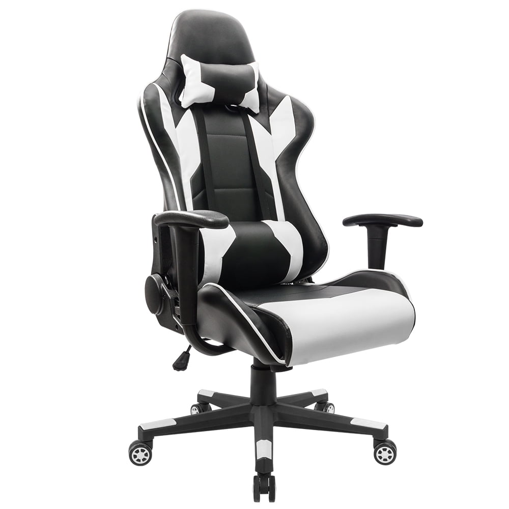 Hot Sale Sedia Da Gaming Alta Qualita Black and White Multifunctional  Swivel Office Happy Racing Game PC PU Leather Gaming Chair - China  Executive Chair, Dxracer Chair