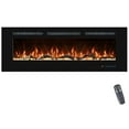 thumbnail image 1 of VINEMOUNT 60 in. Electric Fireplace Inserts, Wall Mounted with 13 Flame Colors, Thermostat,Remote & Touch Screen, 750W/1500W, 1 of 7