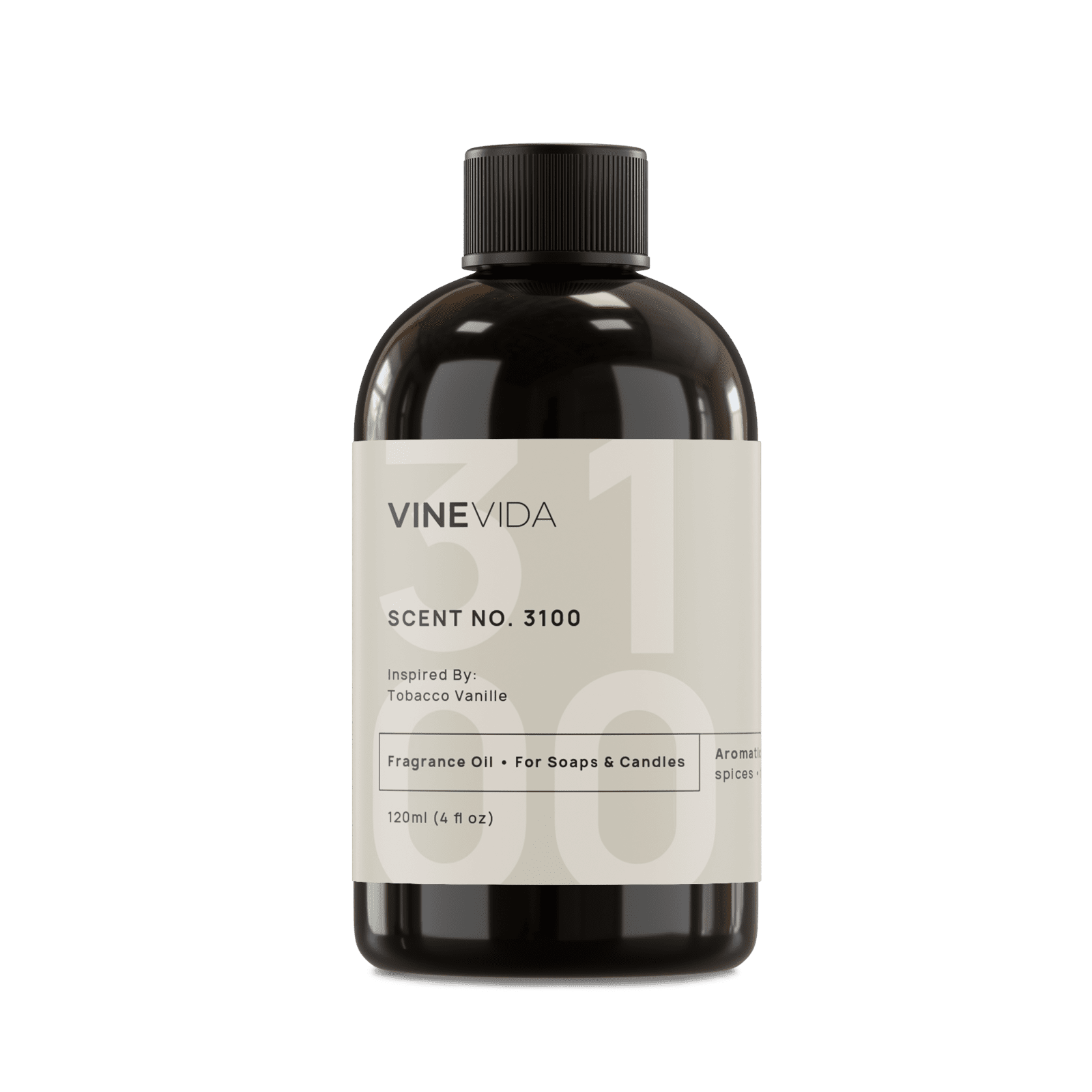 vine tobacco VINEVIDA Scent NO. 3100, Inspired By: Tobacco Vanille Fragrance Oil, 4 Fl  Oz