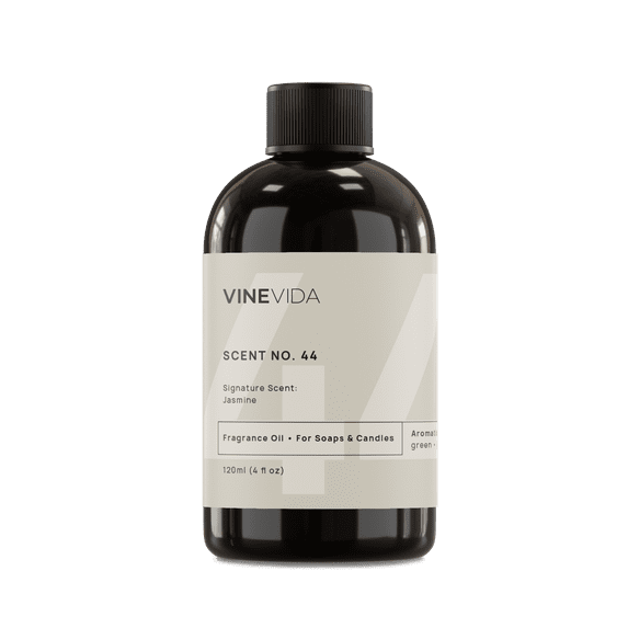 VINEVIDA Scent NO. 44, Signature Scent: Jasmine Fragrance Oil, 4 Fl Oz