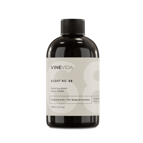 VINEVIDA Scent NO. 68, Signature Scent: Sugar Cookie Fragrance Oil, 4 Fl Oz
