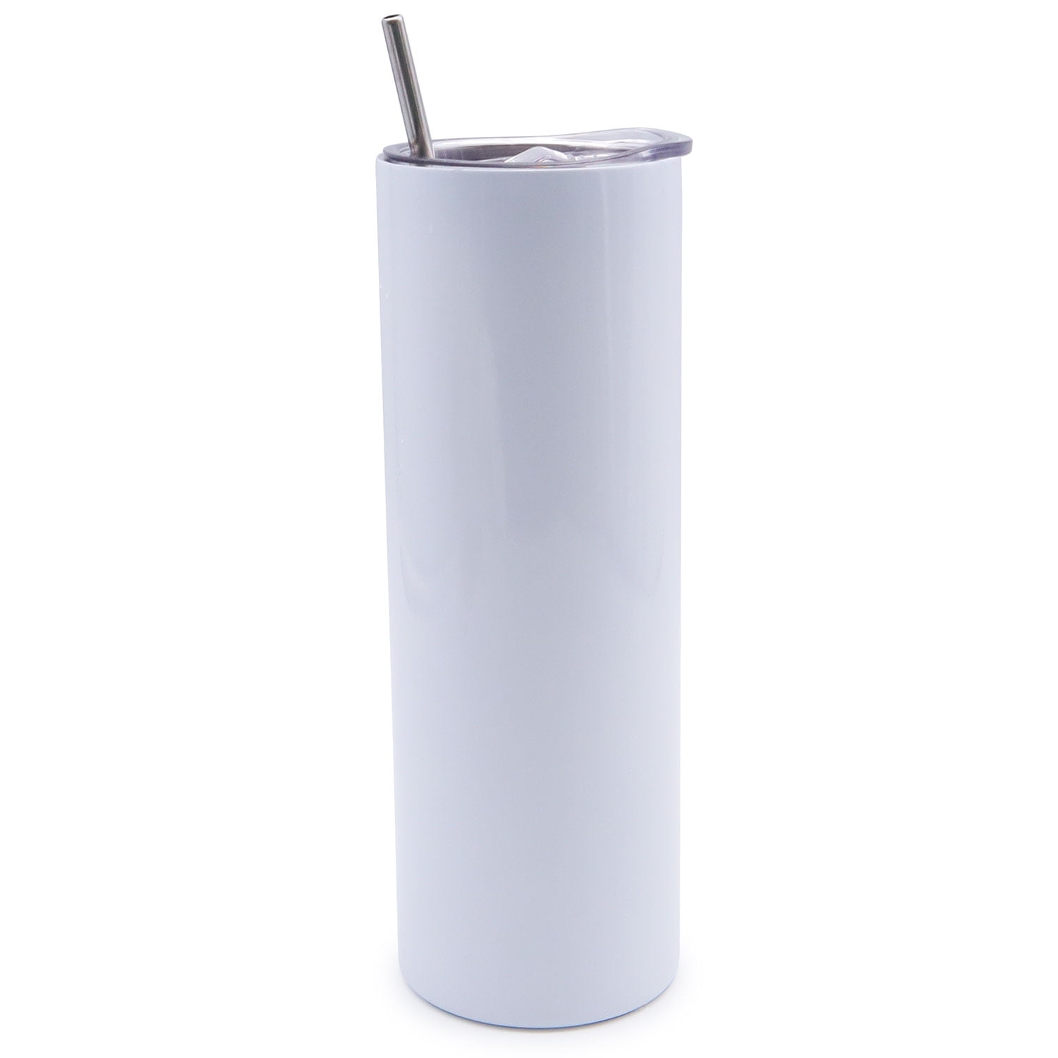 Sublimation Blanks Skinny Tumblers White Straight Stainless - Temu