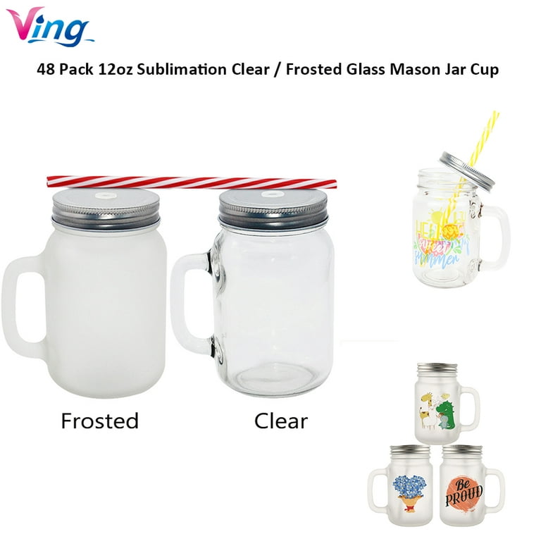 https://i5.walmartimages.com/seo/VING-48-Pack-12oz-Sublimation-Blank-Mason-Jar-Cup-Glass-Tumbler-Bottle-Mugs-with-Handle-Metal-Lids-and-Plastic-Straws_77d1e99d-e80d-4da1-b89e-ee8c06b6cbe5.3c82a7cc5efdf01a90befa324ba20006.jpeg?odnHeight=768&odnWidth=768&odnBg=FFFFFF