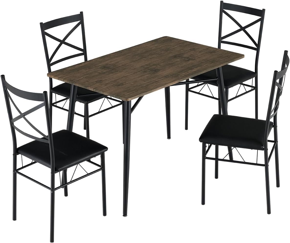 DLPL3SBRC 3 Pc Kitchen nook Dining setsmall Kitchen Table and 2