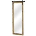 thumbnail image 1 of VINGLI 50"×21"Rustic Full Length Barn Wood Mirror,Body Length Long Mirror Farmhouse Mirror for Living Room, 1 of 8