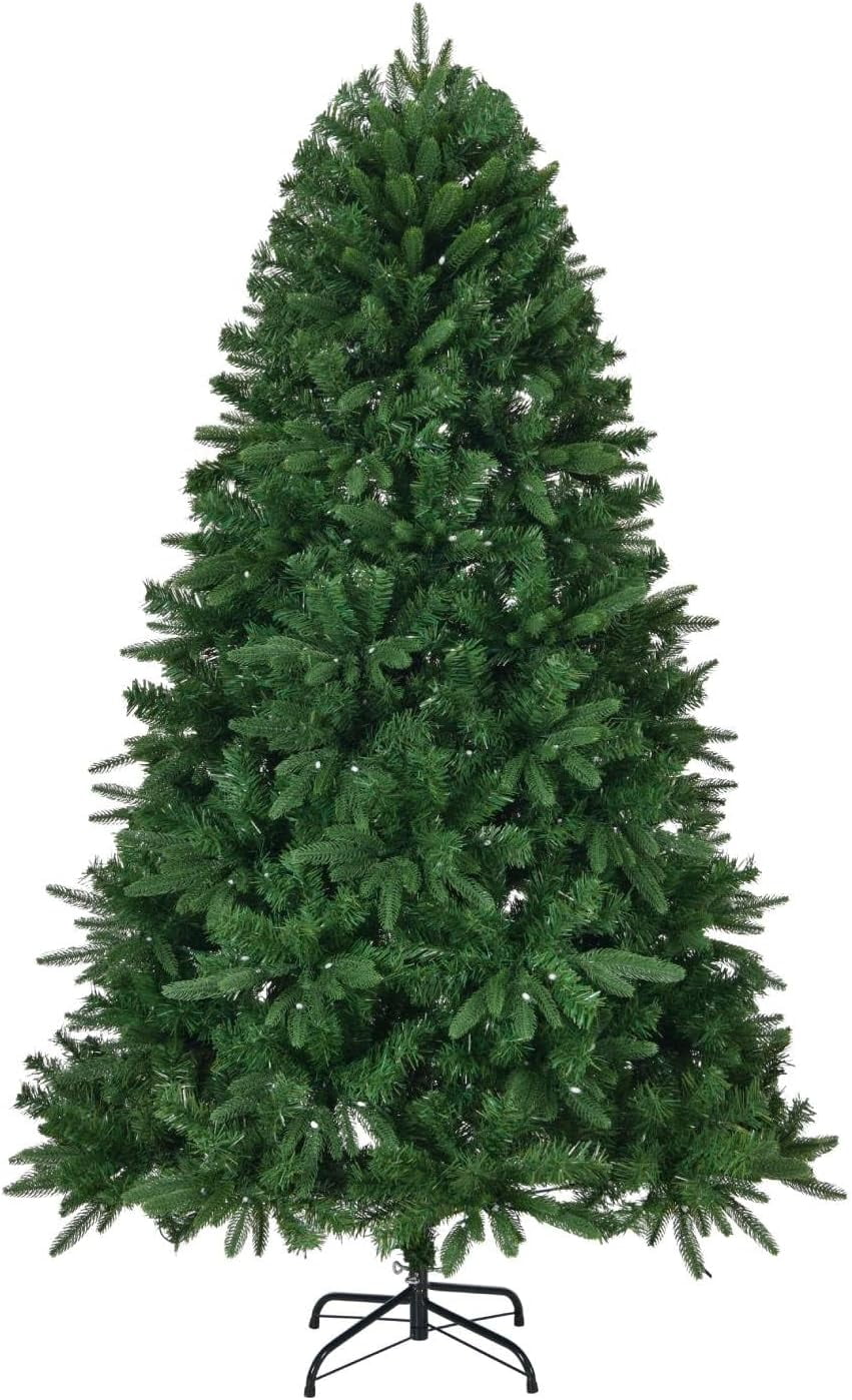 VINGLI 6 Ft Pre-lit LED Christmas Tree - App Controlled RGB Lights, 1274 Tips, Indoor Artificial Tree