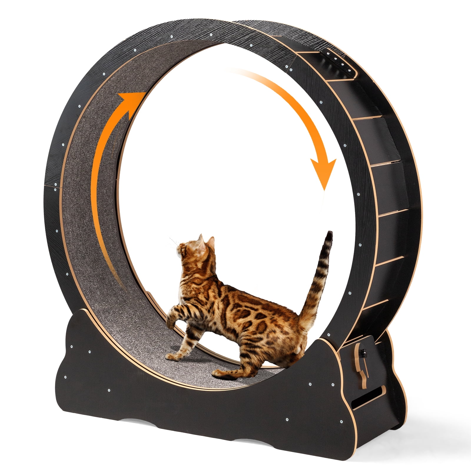 VINGLI Cat Wheel, Large Exercise Wheel for Indoor Cats, Silent Cat ...