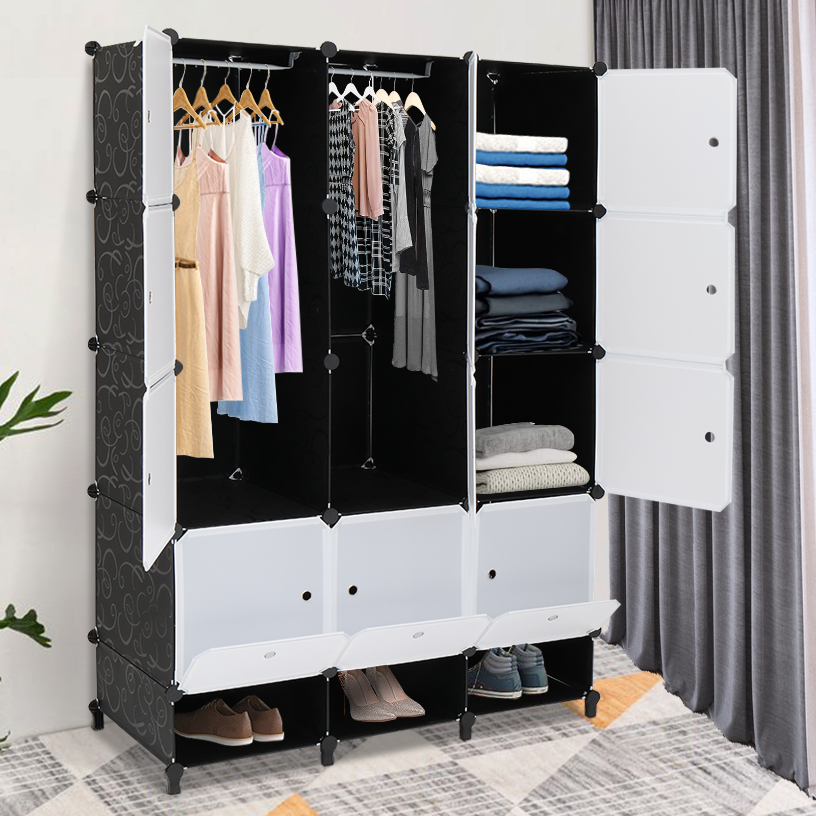 VINGLI Cube Storage Organizer Closet Bookshelves, Bookcase DIY