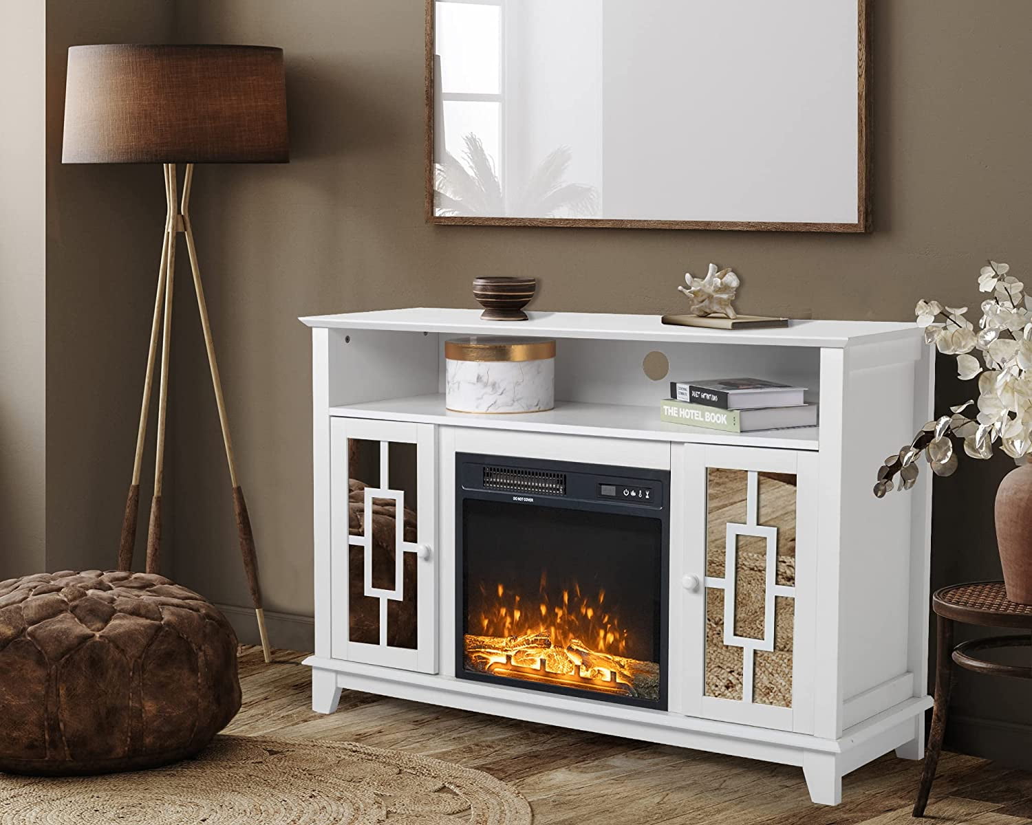 Walmart fireplace tv sale stand 55 inch