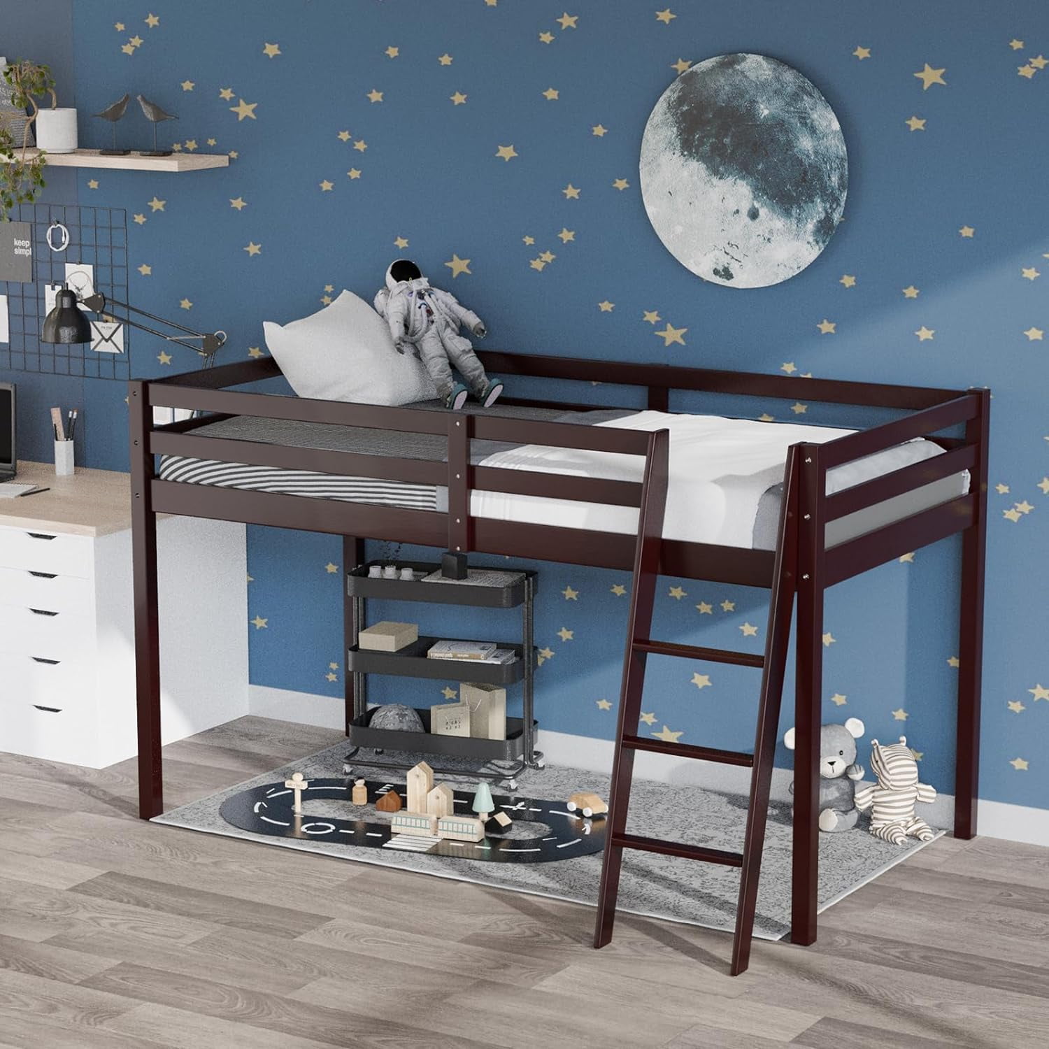 Junior full loft bed 2025