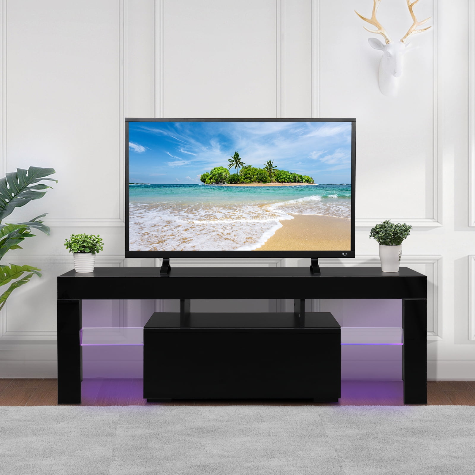 VINGLI LED TV Stand for 55 to 60 inch TV