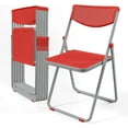 thumbnail image 1 of VINGLI Plastic Folding Chairs with Breathable Mesh Seat and Sturdy Metal Frame 350 Pounds Capacity, 1 of 16