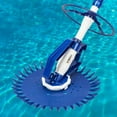 thumbnail image 1 of VINGLI Pool Vacuum Cleaner Automatic Sweeper Swimming Pool Creepy Crawler Vacuum with 33FT Hoses (Navy Blue&White), 1 of 15