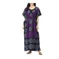 thumbnail image 1 of VINIROH Women Batik Kaftan Cotton Night Suit Night Dress Long Caftan Nighty Maxi, 1 of 2