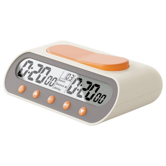 VINJOE Chess Clock Digital Chess Timer Professional for Board Games,Portable Digital Chess Clock & Game Timer with Basic,Bonus,Delay and Positive Time Features with Alarm Function Best Gifts