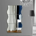 thumbnail image 1 of VINOIC 2Pcs Mirror Wall Stickers Set Self Adhesive DIY Decals for Living Room Bedroom Home Art Decor, 1 of 5