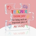 thumbnail image 1 of VINOIC Acrylic Heart Puzzle Paperweight Engraved Thank You Gift for Appreciation Congratulations, 1 of 7