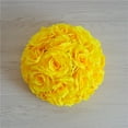 thumbnail image 1 of VINOIC Artificial Rose Flower Ball 8In Faux Floral Sphere Wedding Decor, 1 of 6