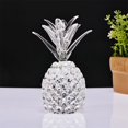 thumbnail image 1 of VINOIC Crystal Pineapple Ornament, Handcrafted Glass Decor for Porch Tabletop Gift, 1 of 6