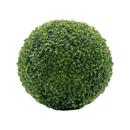 VINOIC Faux Boxwood Topiary, Artificial Greenery Ball, Arcade Walkway Garden Decorative Plant