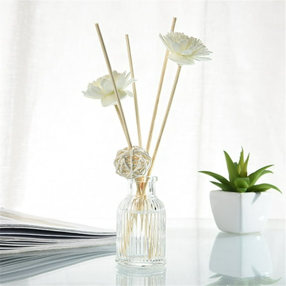 VINOIC Lavender Essential Oil Diffuser - Calming Reed Set for Bedroom, 50ml with Sticks Home Relaxation Scent