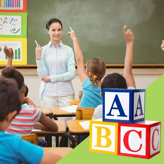 VINOIC Party Letter Decoration, Colorful ABC Letters for Graduation Birthday Events