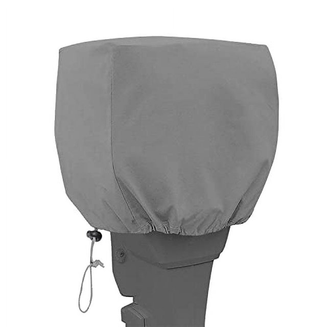 VINPATIO Outboard Motor Cover, 600D Heavy Duty Waterproof Boat Motor